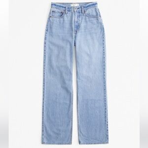 Abercrombie & Fitch Light Blue Flare Jeans